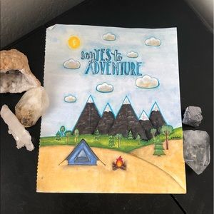 Say YES to ADVENTURE art